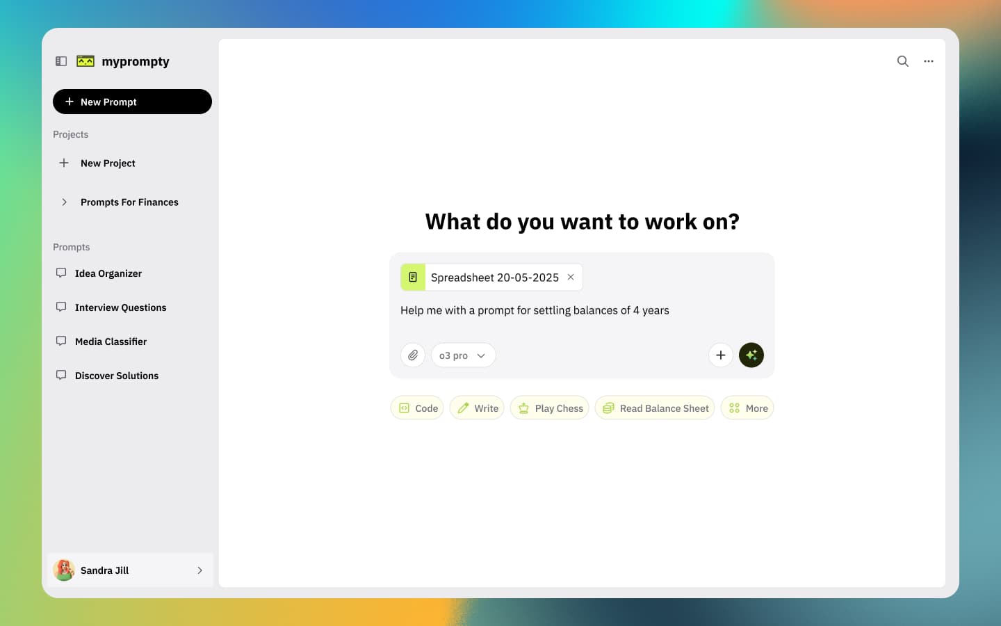 Prompty — cross-platform prompt optimization in context.